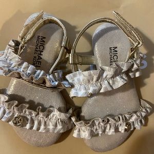 Toddler sandals size 6 Michael Kors